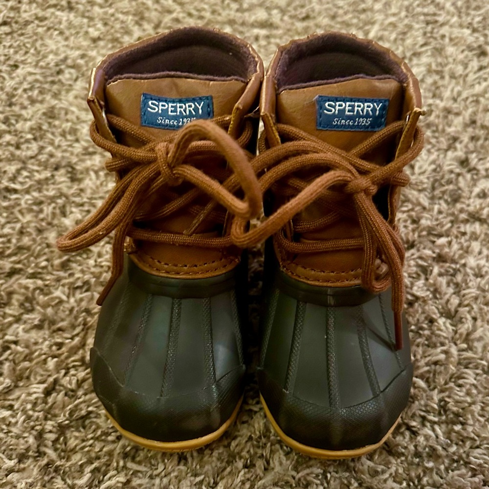 Sperry Duck Boot-toddler Boy-6c